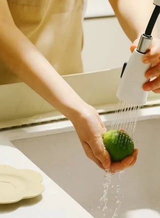 Silicone Sink Splash Guard with Suction Cups – Kitchen Faucet Splash Protector, Anti Water Splash Baffle, Sink Backflow Shield for Kitchen & Bathroom Countertop, Easy Install Water Deflector - view 3